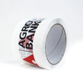 Cello tape with Agrobank logo | Red White