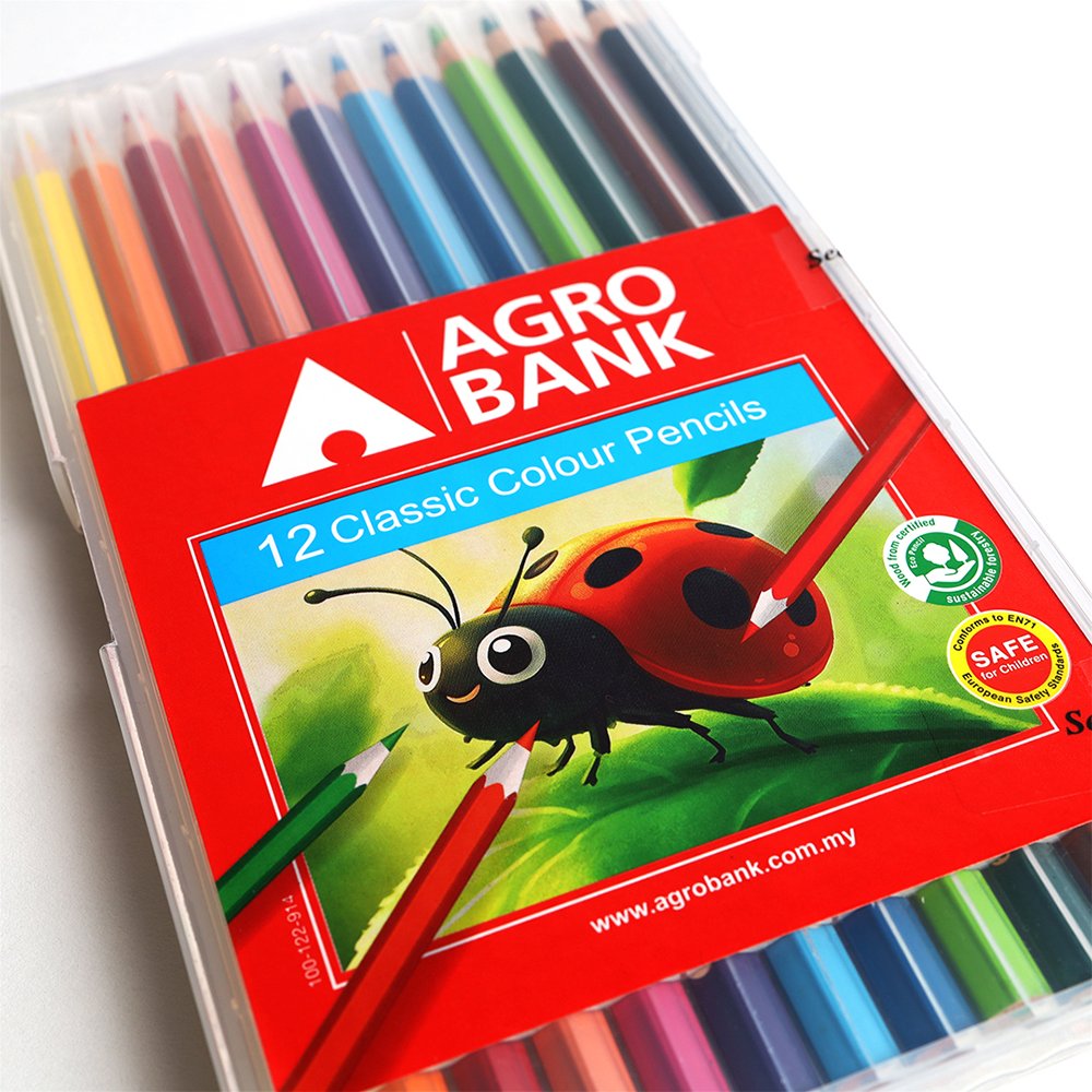 Agrobank Colour Pencil 2025 | Ladybug Agrobank Colour Pencil 2025 | Ladybug
