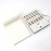 Agrobank Recycled Milk Paper Sticky Notepad with 6pcs Inkless Pen & Eraser