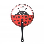 Agrobank Hand Fan | Black Red