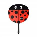 Agrobank Hand Fan | Black Red