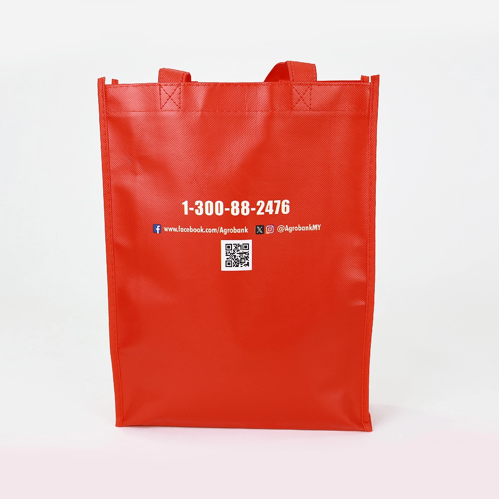 Agrobank Laminated Bag | Red