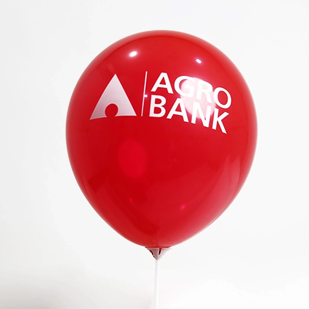 Agrobank Balloon with stick | Red