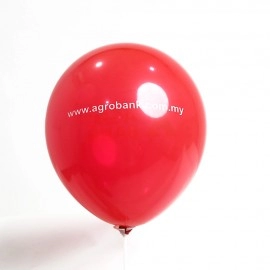 Agrobank Balloon with stick | Red