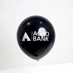 Agrobank Balloon with stick | Black