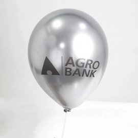 Agrobank Balloon with stick | Sliver