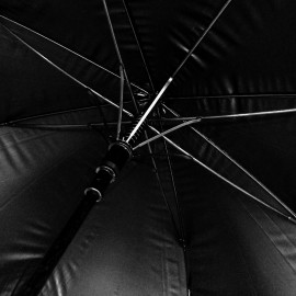 Agrobank Auto Umbrella | Black