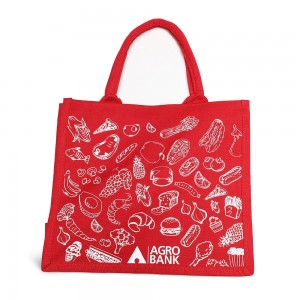 Agrobank Canvas Tote Bag | Red