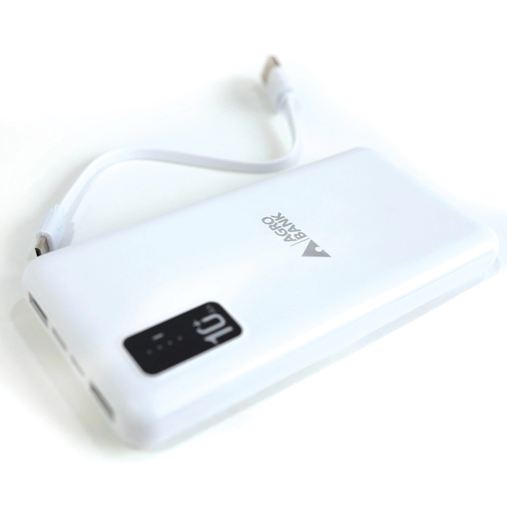 Agrobank Magnetic wireless Power bank | White