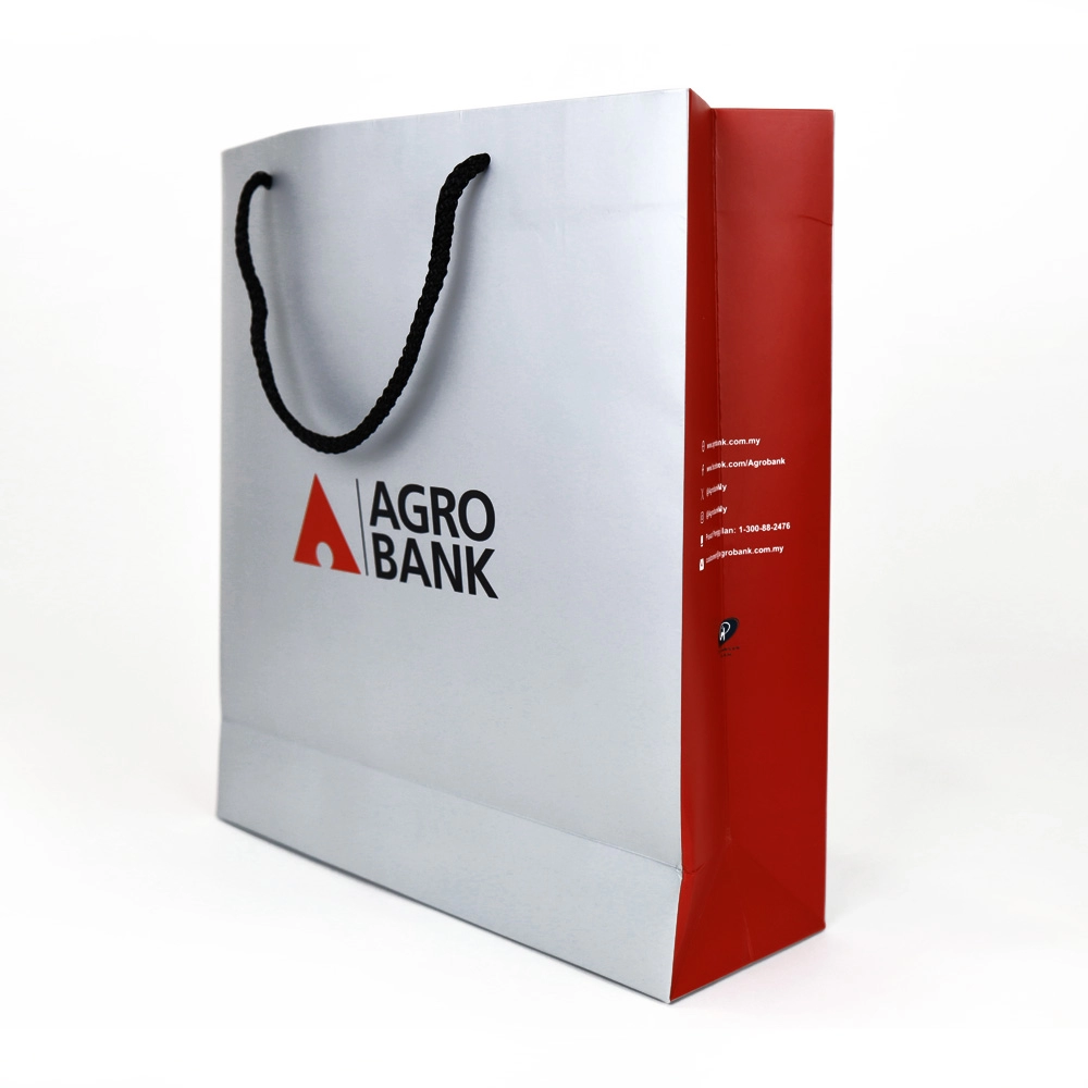 Agrobank Paper Bag Small | White