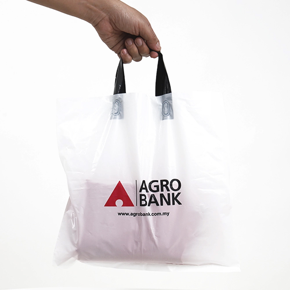 Agrobank Plastic Bag | White Agrobank Plastic Bag | White
