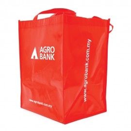 Agrobank Laminated recycled Bag | Red