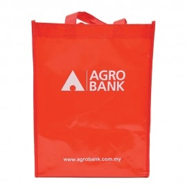 Agrobank Laminated recycled Bag | Red